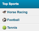 Top Sports at Betvictor